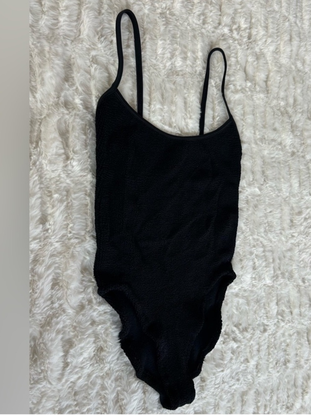 Hunza G Pamela One Piece in Black - Picture 5 of 10